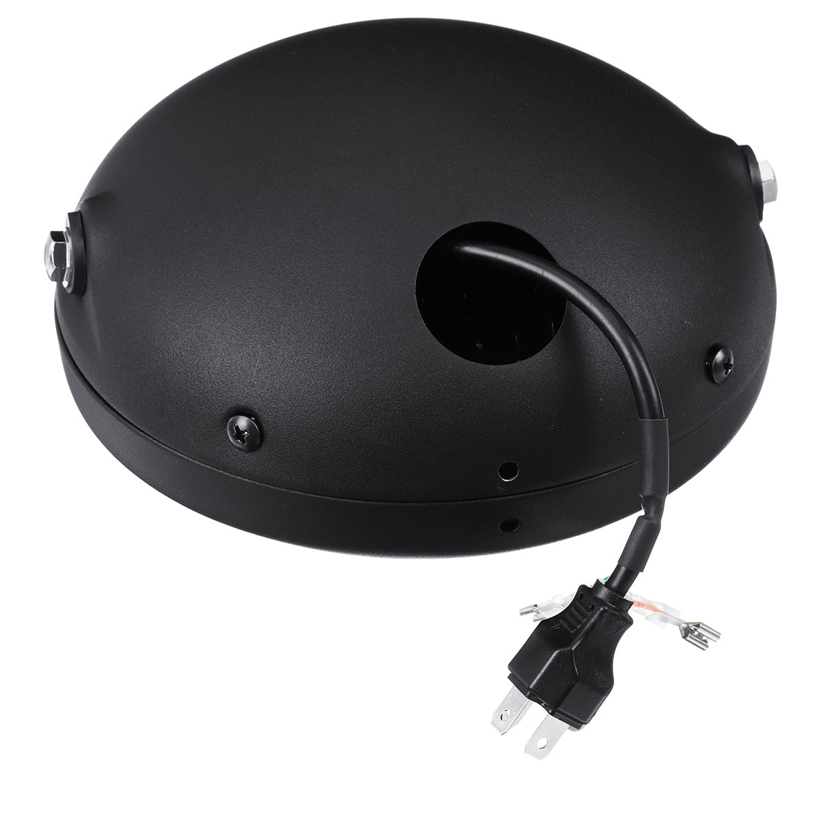 Faro Tondo Cafè Racer Per Yamaha Suzuki Guzzi Bmw Buell Led 190 Mm 7,5 Pollici