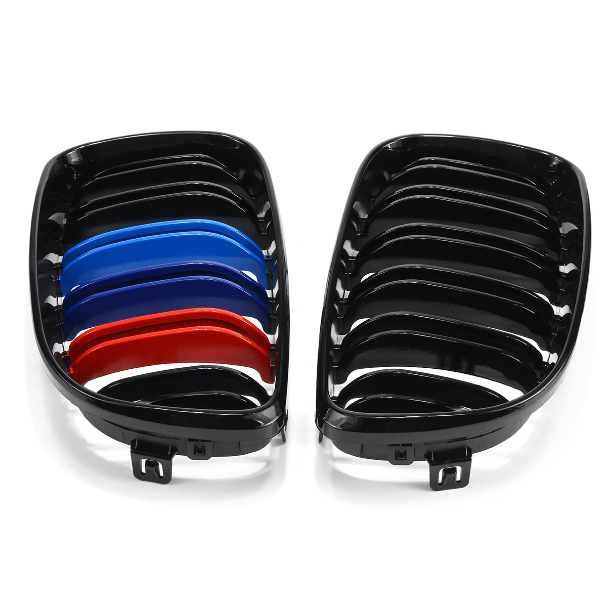 Griglie Frontali Tuning M Per Bmw Serie 1 E87 E82 E81 E88 E 87 08  Nere Sport