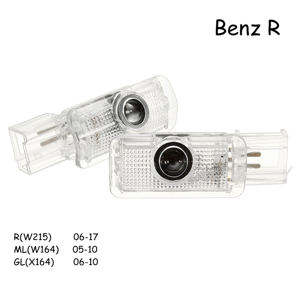 Proiettori Led Sottoporta Sotto Porta di cortesia Logo Mercedes R Gl Ml Classe M X164 W215 W164