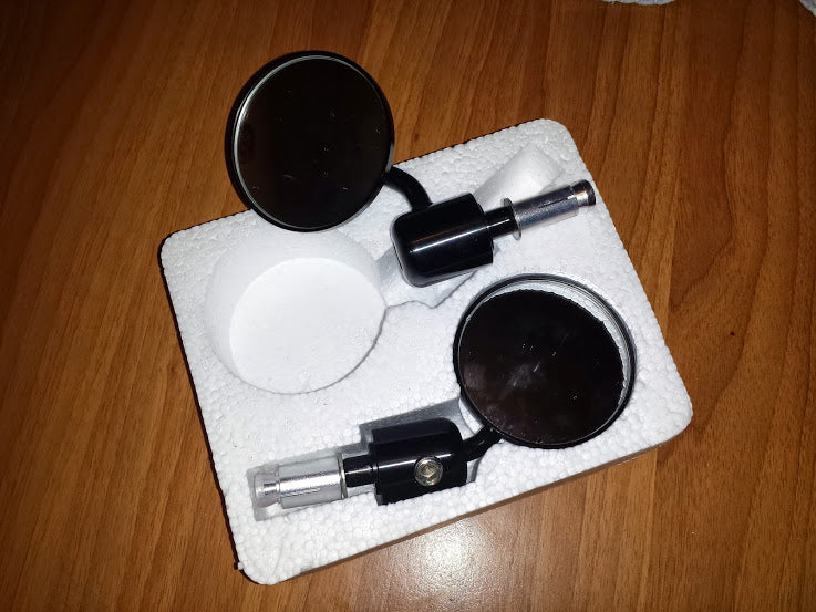 Specchietti Retrovisori Cafè Racer Manubrio Per Ducati Monster Kawasaki Buell