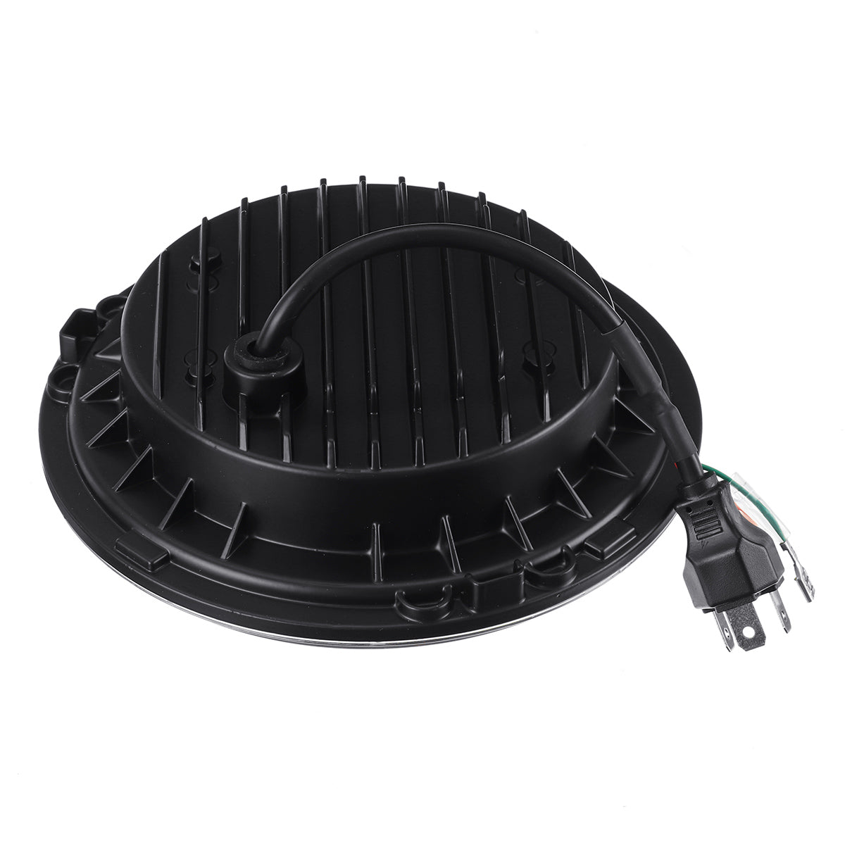 Faro Tondo Cafè Racer Per Yamaha Suzuki Guzzi Bmw Buell Led 190 Mm 7,5 Pollici