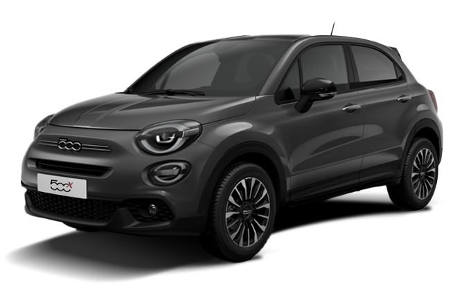 KIT 4 modanature battitacco pedane sottoporta in ABS acciaio FIAT 500X