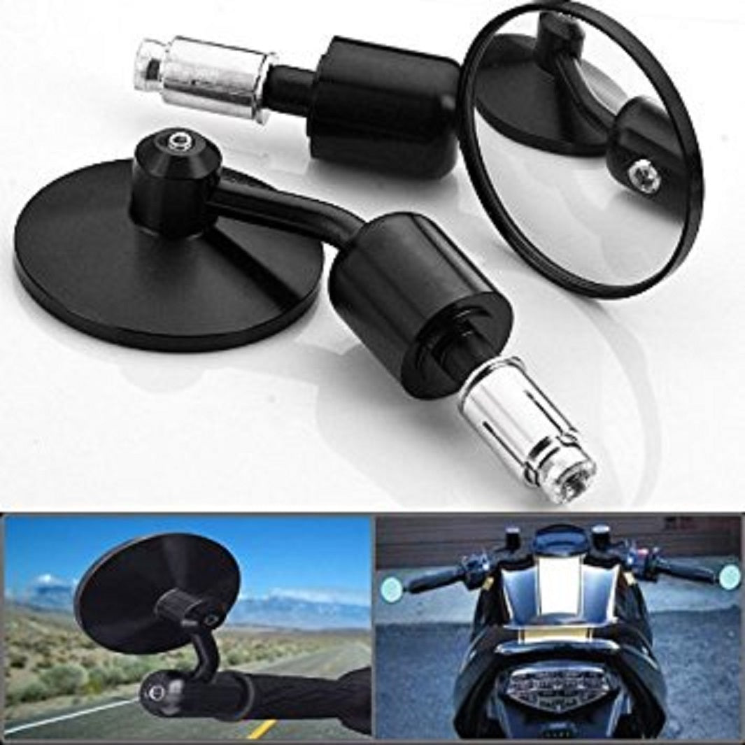 Specchietti Retrovisori Cafè Racer Manubrio Per Ducati Monster Kawasaki Buell