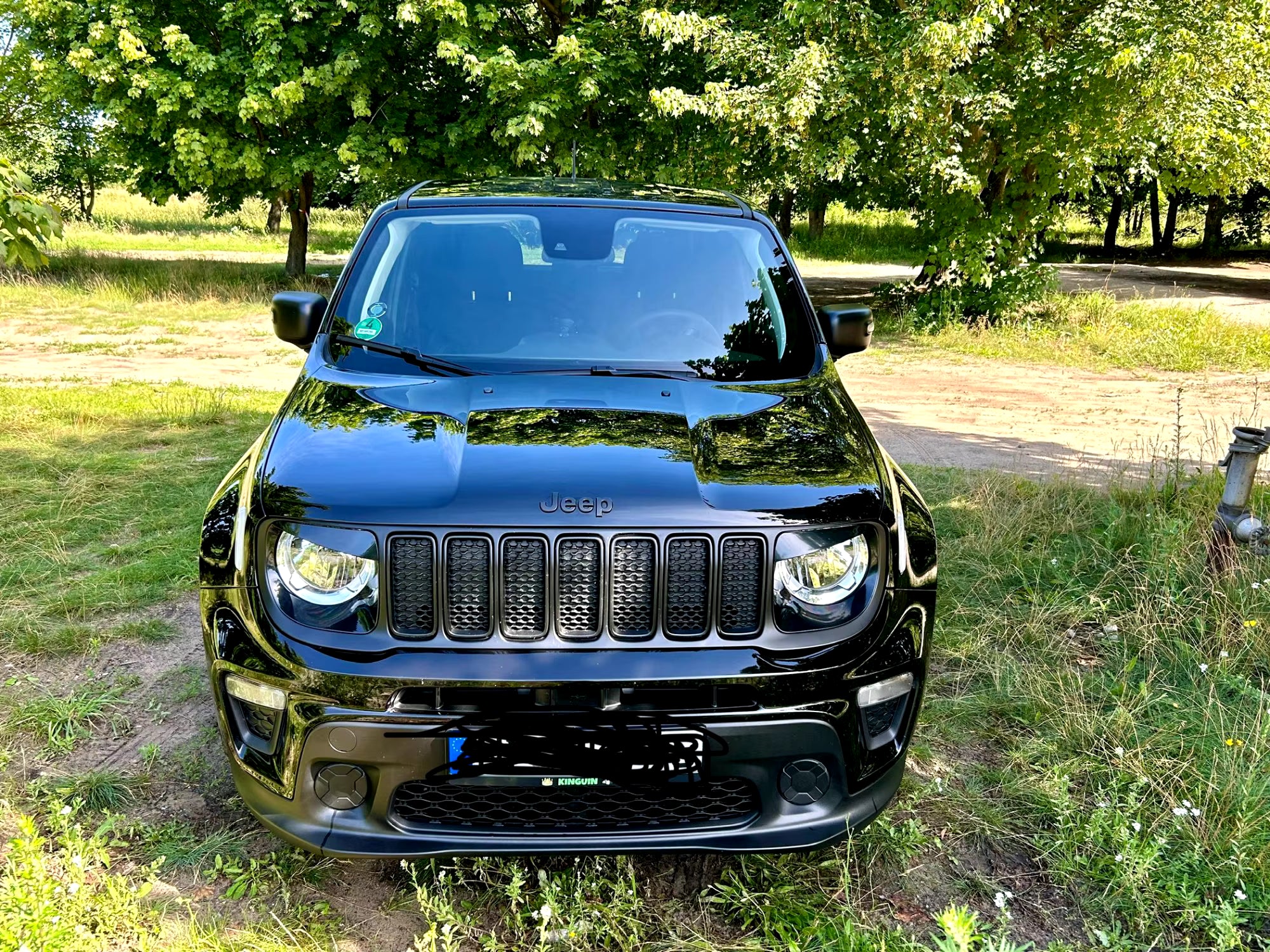 Cover Frame Fari Anteriori Jeep Renegade Adesivi Decorazione Accattivante dal 2019