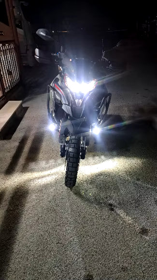 Coppia Fari Supplementari Led Faretti Fendinebbia 6000k Benelli Trk 502 702