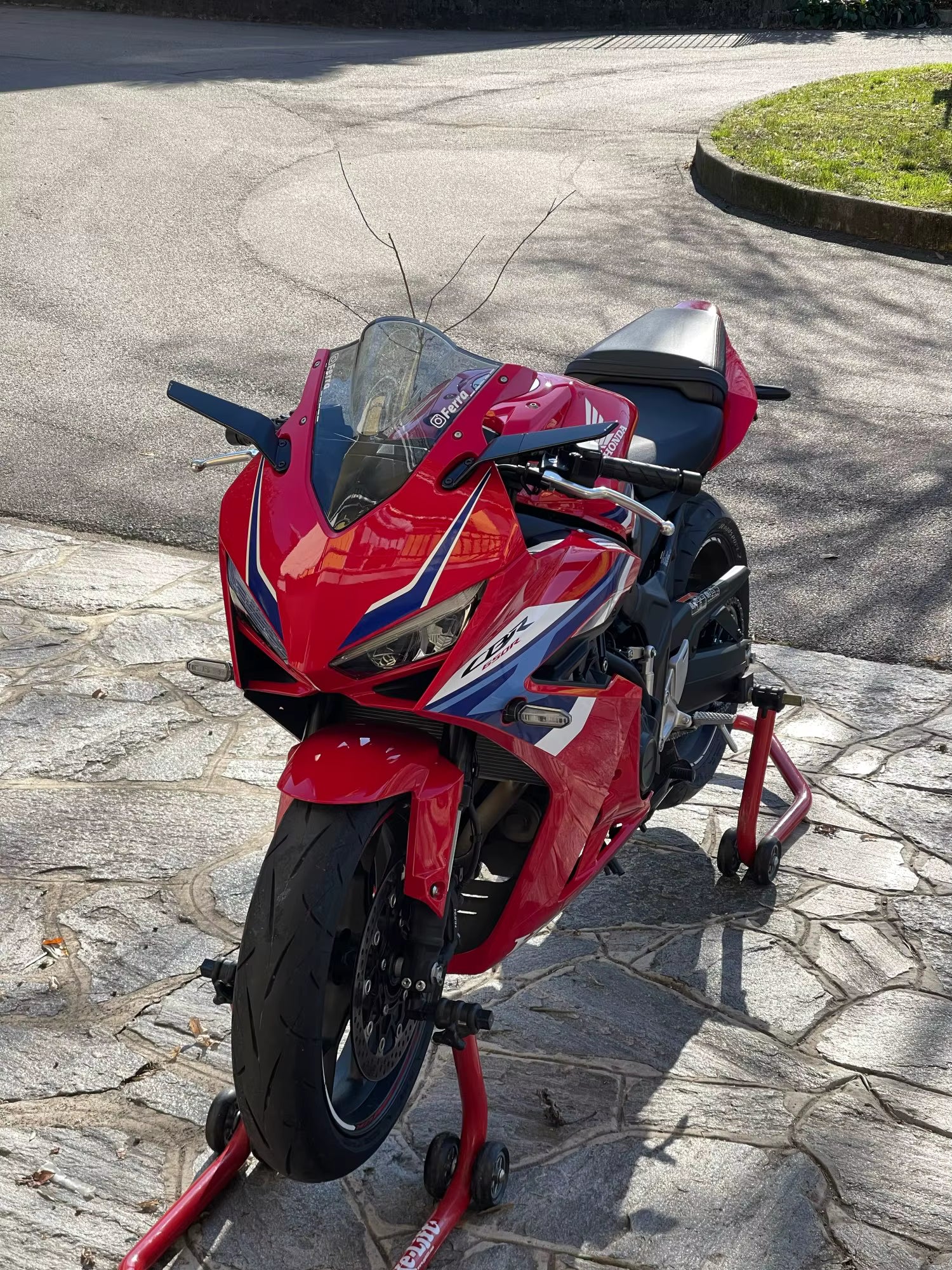 Specchietti Ala Aerodinamici Lama Attacco Originale Per Honda Cbr 650 400 150 250 500 Rr