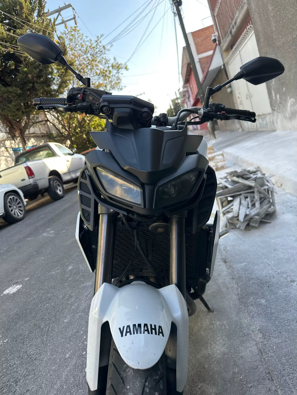 Cupolino Parabrezza Deflettore Per Yamaha Mt09 Mt 09 Plug & Play Facile Montare