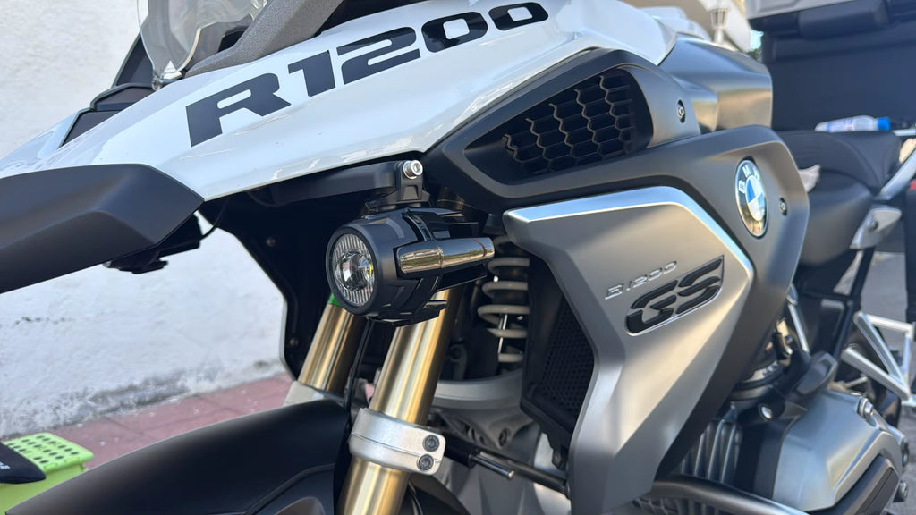 Staffa Per Fari Supplementari Fendinebbia Moto 6000k Bmw R 1200 R1250gs Gs