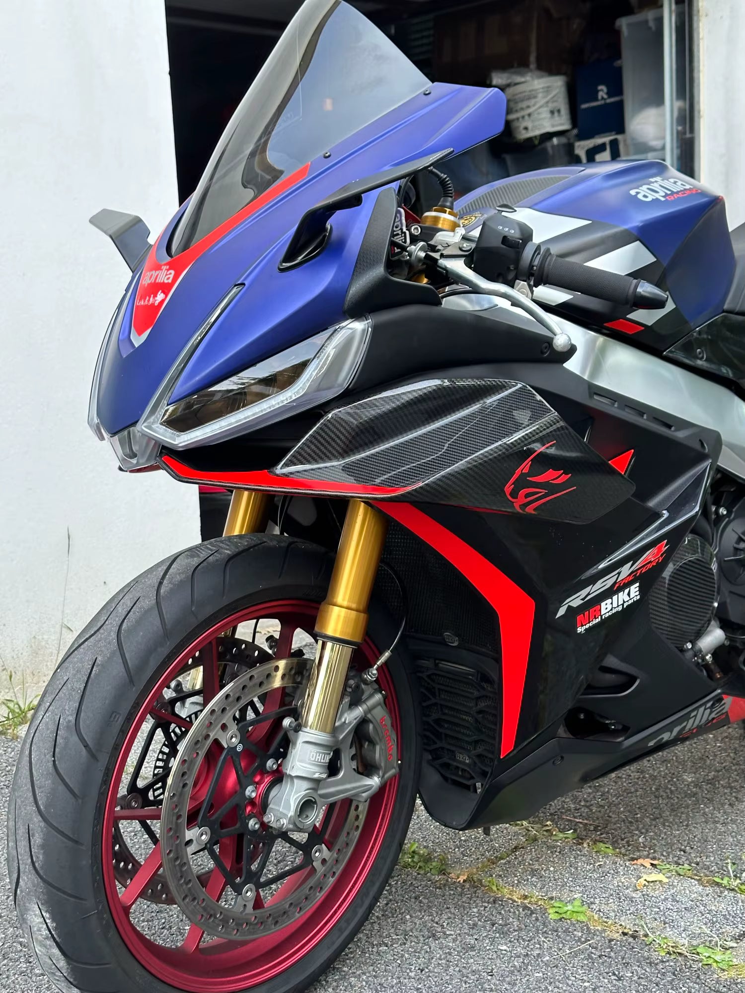 Specchietti attacco originale Ala aerodinamici per moto Aprilia RSV4 RS660 2020-2025 2024 2023 Stealth Sport Winglet