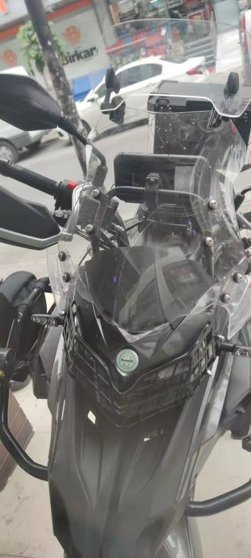 Cover Griglia Protezione Faro Metallo Benelli Trk 502 Trk502x Plug And Play