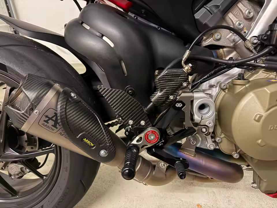 Protezione pompa freno posteriore Ducati Panigale V4 V2 899 955 959 1199 1299