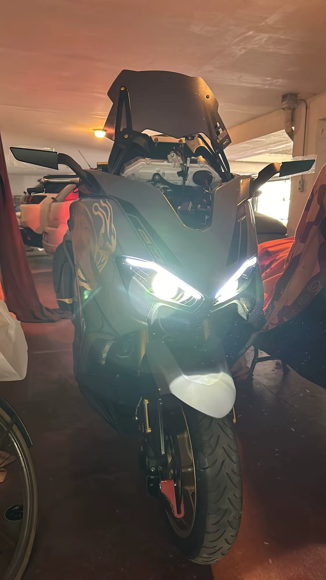 Specchietti Ala A Lama Attacco Originale Yamaha T-max T Max Tmax 500 530 560