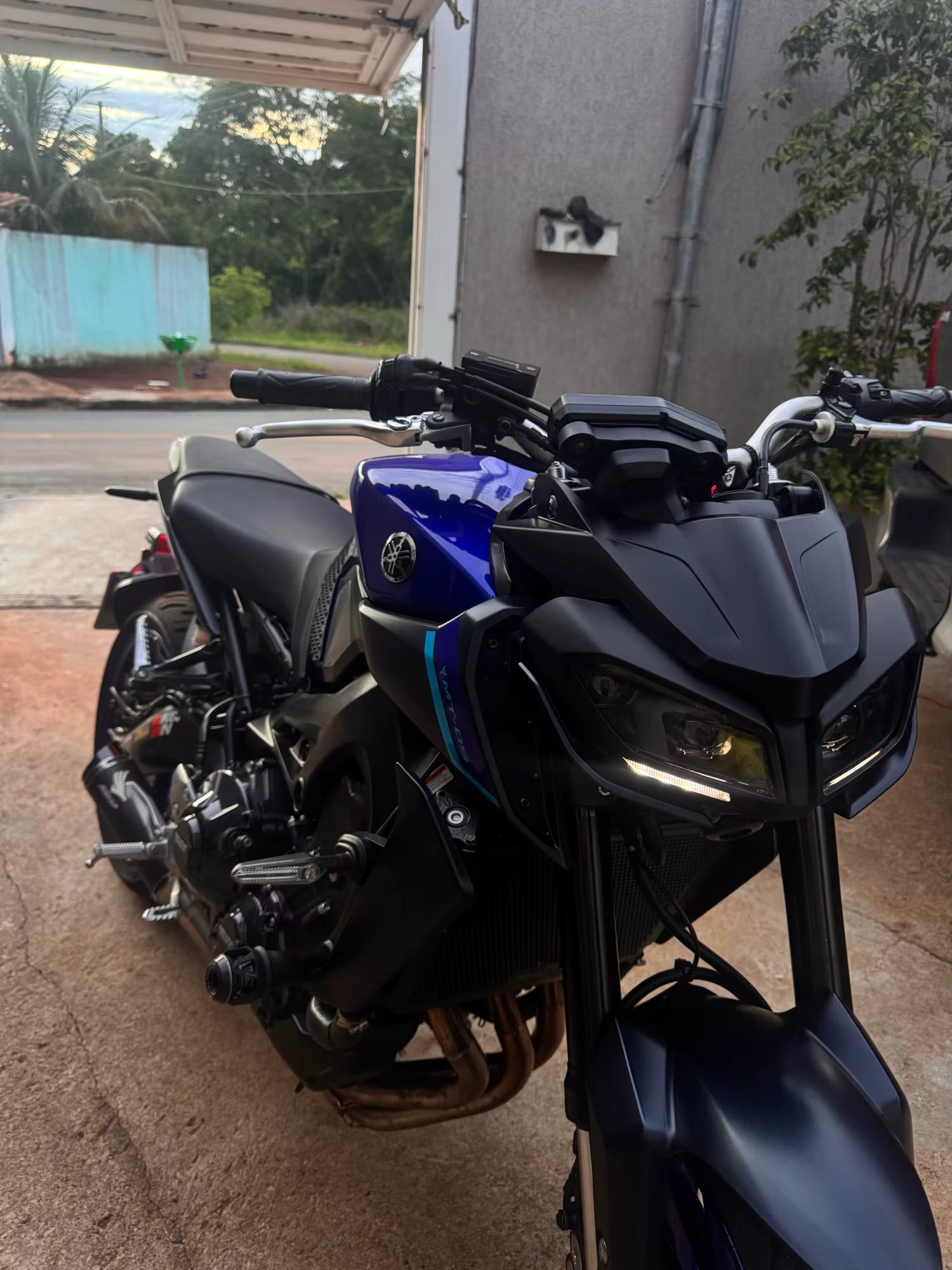 Cupolino Parabrezza Deflettore Per Yamaha Mt09 Mt 09 Plug & Play Facile Montare