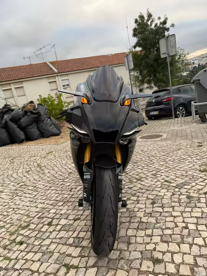 Specchietti Aerodinamici Ala Con Frecce Integrate Led Per Yamaha R1 R6 R7
