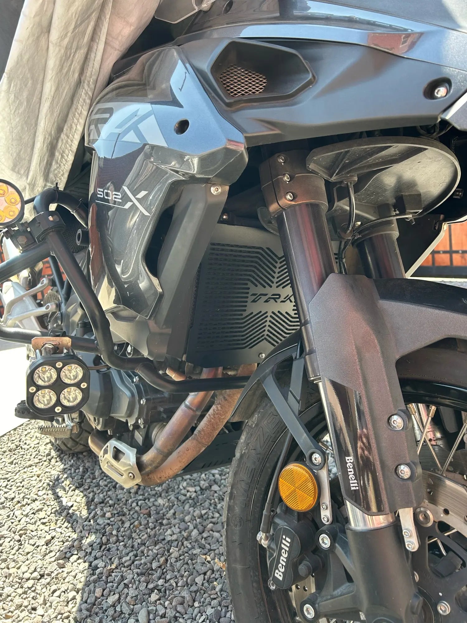 Griglia Protezione Radiatore Metallo Benelli Trk 502 Trk502x 2018 2021 X