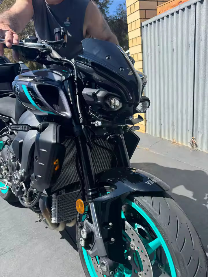 Kit ala frontale aerodinamica spoiler anteriore per YAMAHA MT-10 MT10 MT 10 SP moto Sport Downforce Deflettore