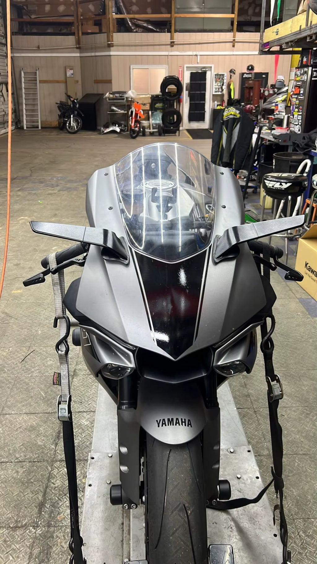 Specchietti Aerodinamici Ala a Lama Yamaha YZF R1 r1