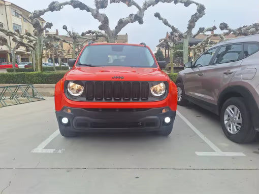 Coppia 2 Lampade Fendinebbia H11 Led Cree Cob Canbus Per Jeep Renegade 6000k