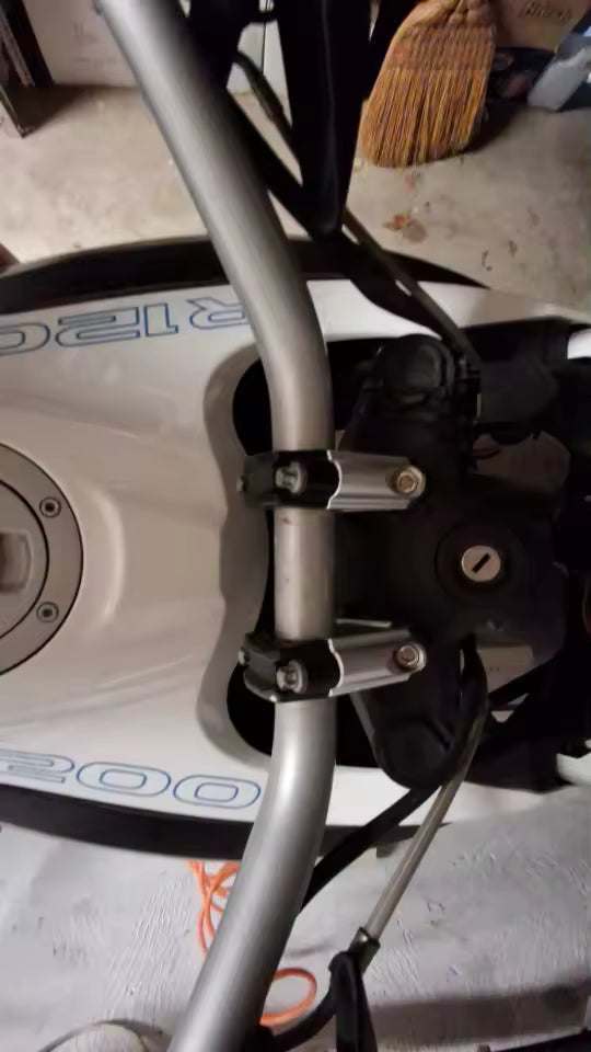 Riser Morsetto Bmw Per Estebdere Manubrio BMW R 1200 Gs R1200GS 2004-2007 Adventure