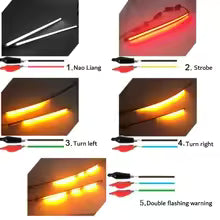 Faro stop frecce led sequenziali moto custom cafe racer SCRAMBLER