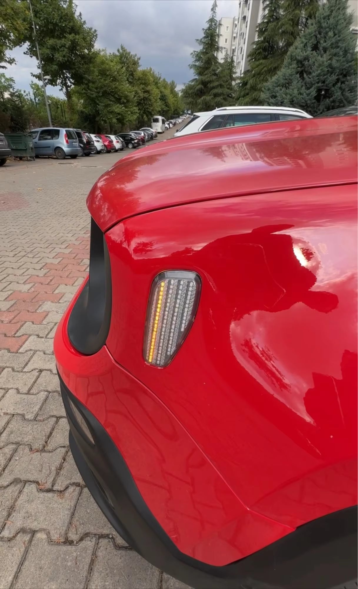 Coppia Frecce Laterali Dinamiche Bianche O Fumè Led Per Renegade 2014 2021