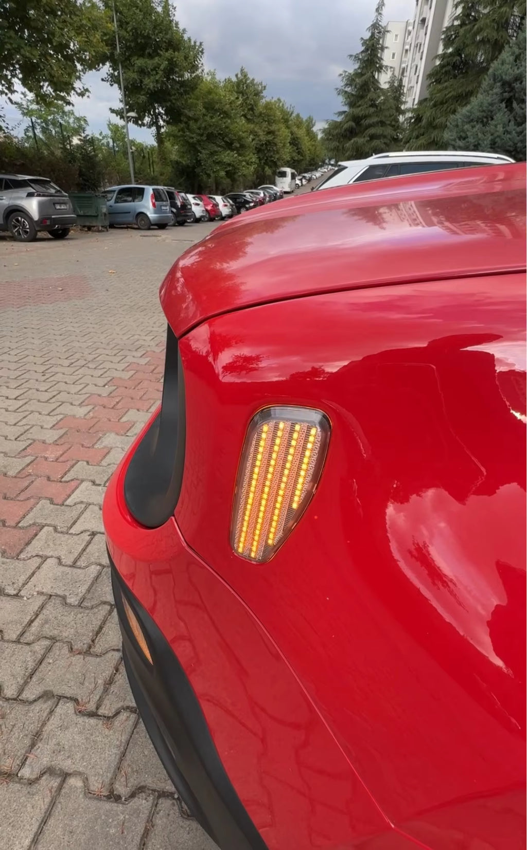 Coppia Frecce Laterali Dinamiche Bianche O Fumè Led Per Renegade 2014 2021