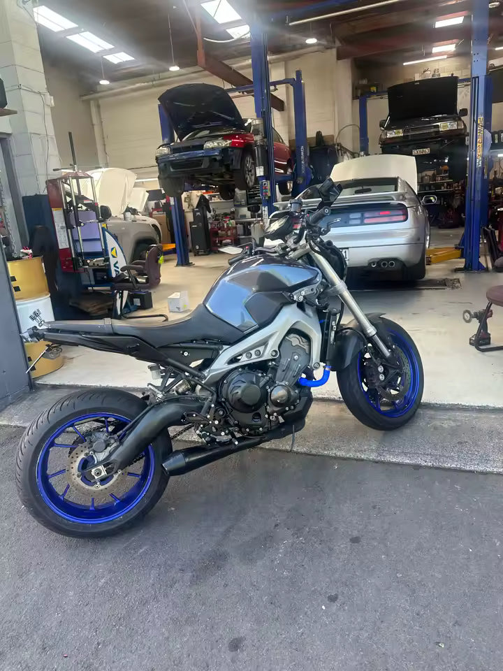 Porta Targa Portatarga Yamaha Mt09 Mt 09 2014 2015 2016 Inclinato elimina parafango