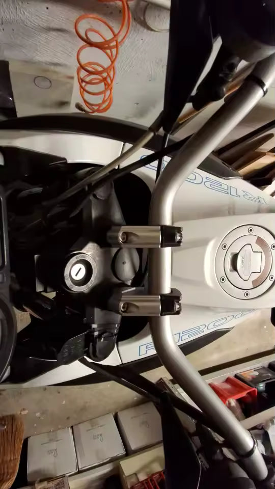 Riser Morsetto Bmw Per Estebdere Manubrio BMW R 1200 Gs R1200GS 2004-2007 Adventure