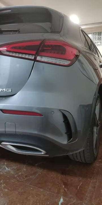 Spoiler Flaps Trim Prese Aria Paraurti Posteriore Mercedes Classe A W177