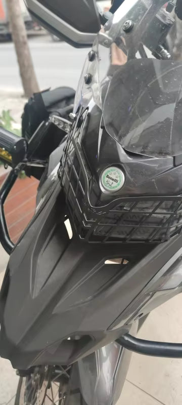 Cover Griglia Protezione Faro Metallo Benelli Trk 502 Trk502x Plug And Play