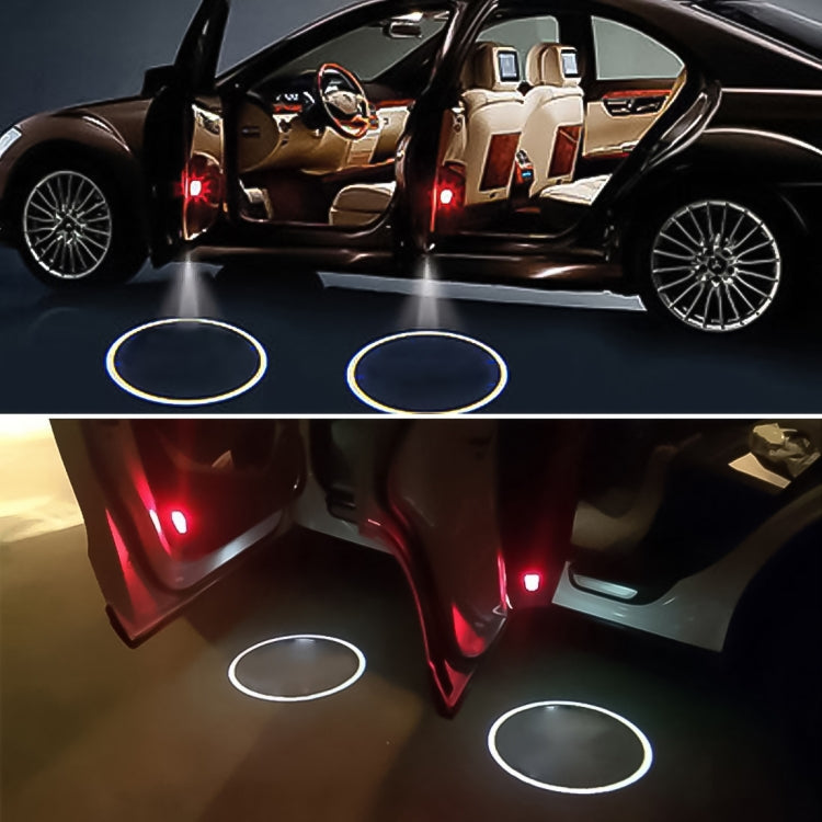 2 LED Sottoporta benvenuto proiettore luce auto logo lampada accessori per VW Golf 3 4 MK3 MK4 Beetle Jetta Bora Touran Caddy Polo
