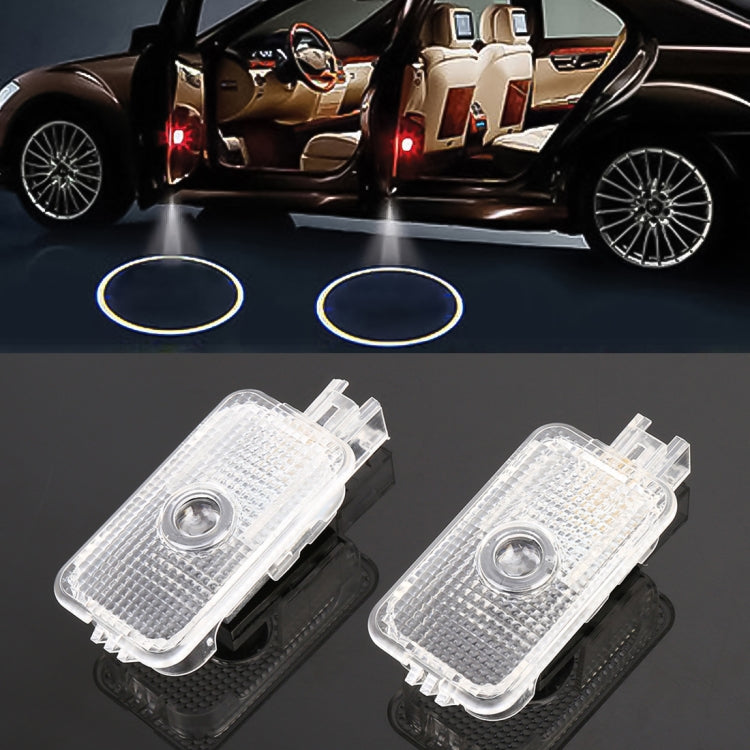 2 pezzi LED Sottoporta Sotto porta auto luci di benvenuto lampada proiettore per Subaru Tribeca WRC ASCENT Forester XV Outback Impreza Legacy STI WRX BRZ