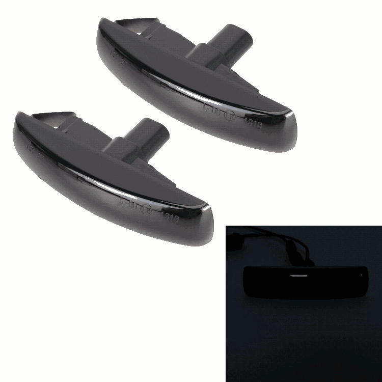 Freccia Lampadina di posizione laterale dinamica ambra lampeggiante per Land Rover Range Rover Sport Discovery 3 4 Freeland 2