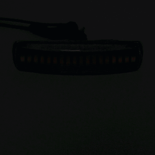 Freccia Lampadina di posizione laterale dinamica ambra lampeggiante per Land Rover Range Rover Sport Discovery 3 4 Freeland 2