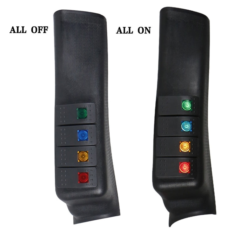 Per Jeep Wrangler JK 2011 2016 Pannello controllo dell'interruttore LATERALI