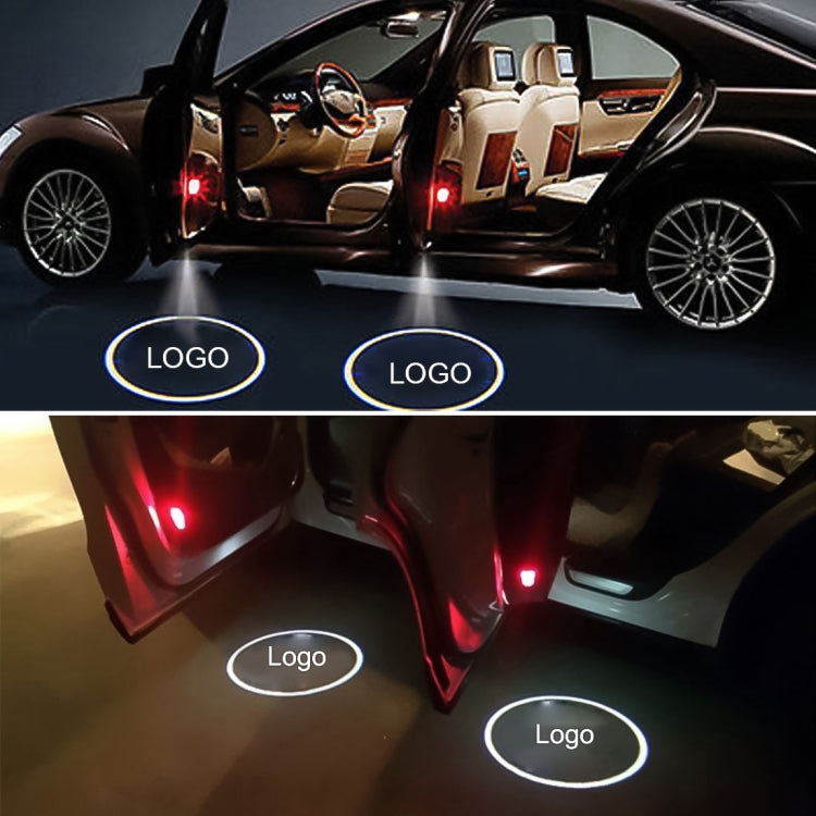 Led Sottoporta Sotto Porta cortesia Logo Mercedes Classe Cla W118 C118 2019 In Poi