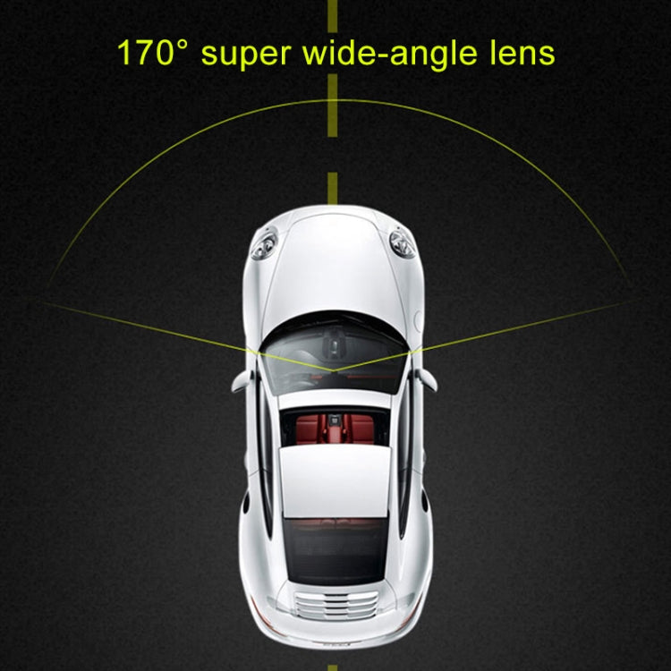 Dash Cam Dual Due Camera Dvr Auto A Infrarossi Visione Notturna Batteria Interna