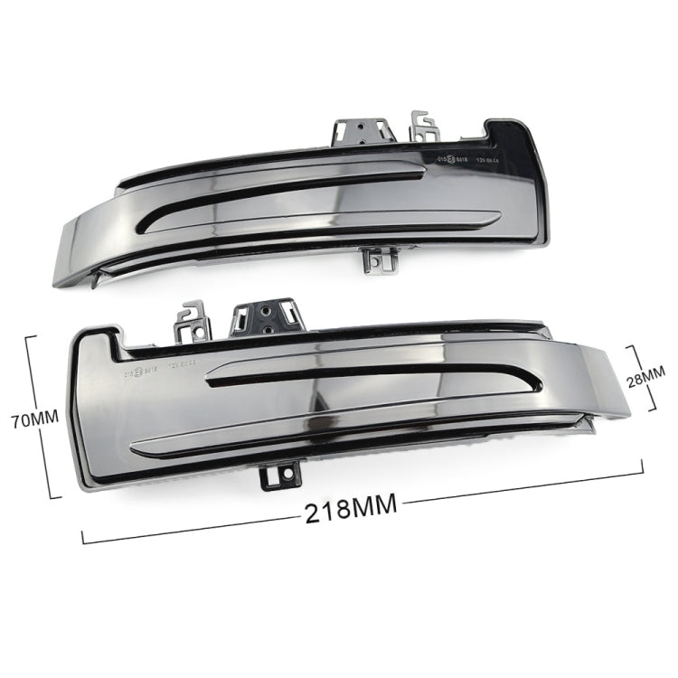 Frecce Laterali Progressive Dinamiche Fumè A Led Mercedes Classe A B C Canbus W176 W246 W204 W212 W221 C117 GLK  GLA