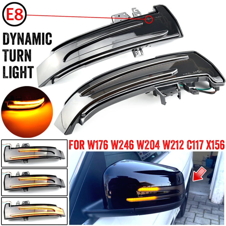 Frecce Laterali Progressive Dinamiche Fumè A Led Mercedes Classe A B C Canbus W176 W246 W204 W212 W221 C117 GLK  GLA
