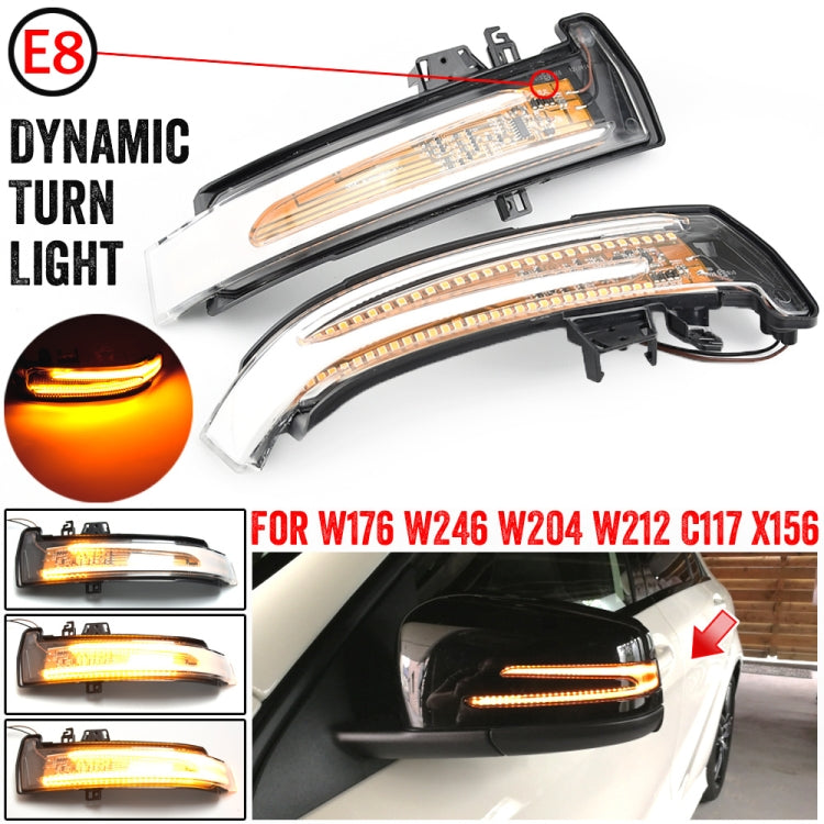 Frecce Laterali Progressive Dinamiche Fumè A Led Mercedes Classe A B C Canbus W176 W246 W204 W212 W221 C117 GLK  GLA