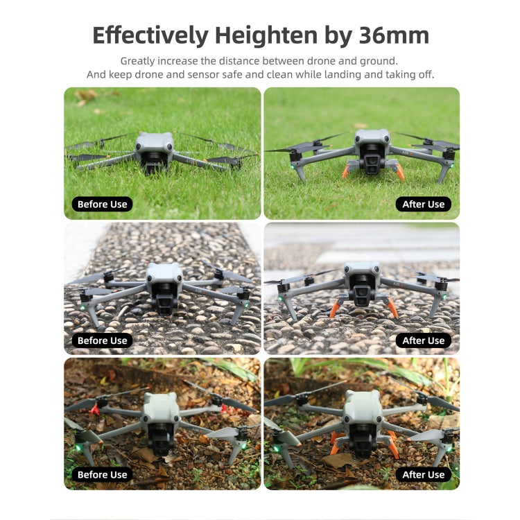 Carrello Atterraggio Richiude Pieghevole Per Drone Dji Air 3 Sunnylife Lg664