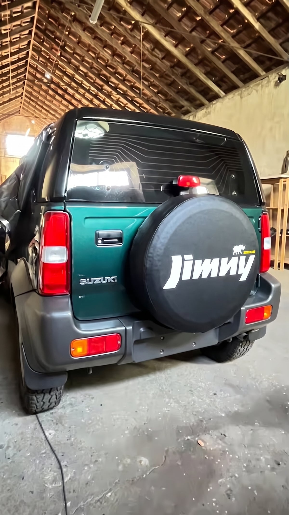 Copriruota Ruota Posteriore SUZUKI JIMNY In Ecopelle Per Tutti I Raggi