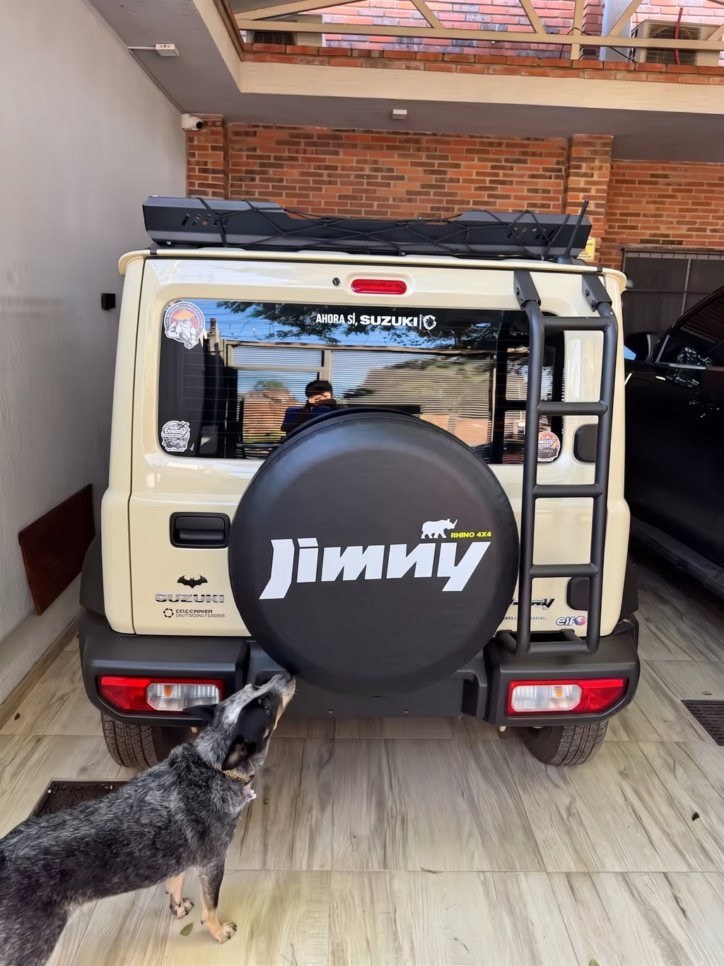 Copriruota Ruota Posteriore SUZUKI JIMNY In Ecopelle Per Tutti I Raggi