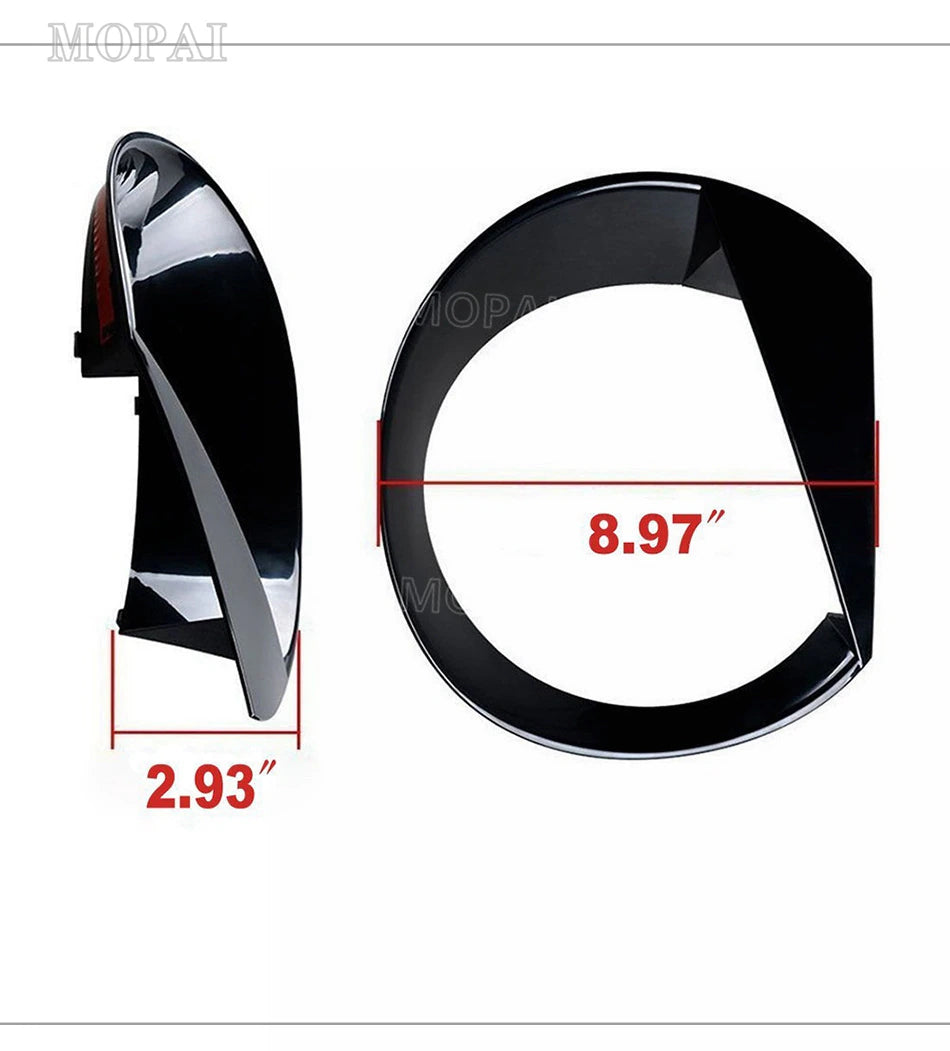 Cover Frame Fari Anteriori Jeep Renegade Adesivi Decorazione Accattivante 2016