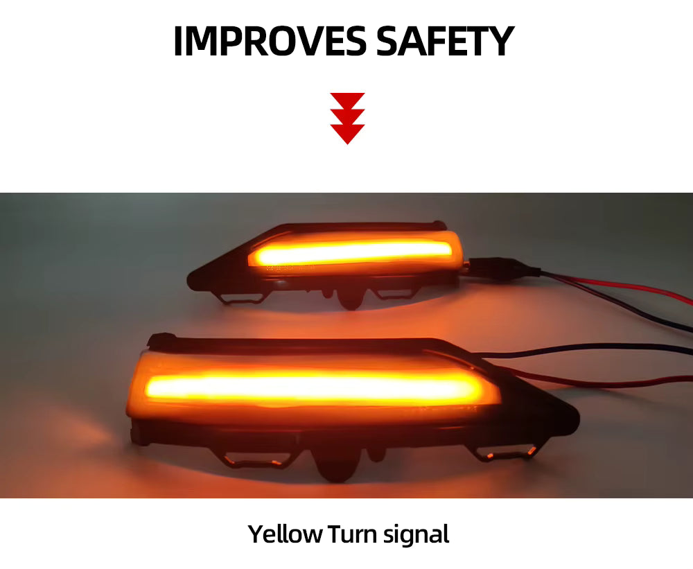 Indicatori frecce led dinamiche Ford fiesta mk8 puma st line specchietto