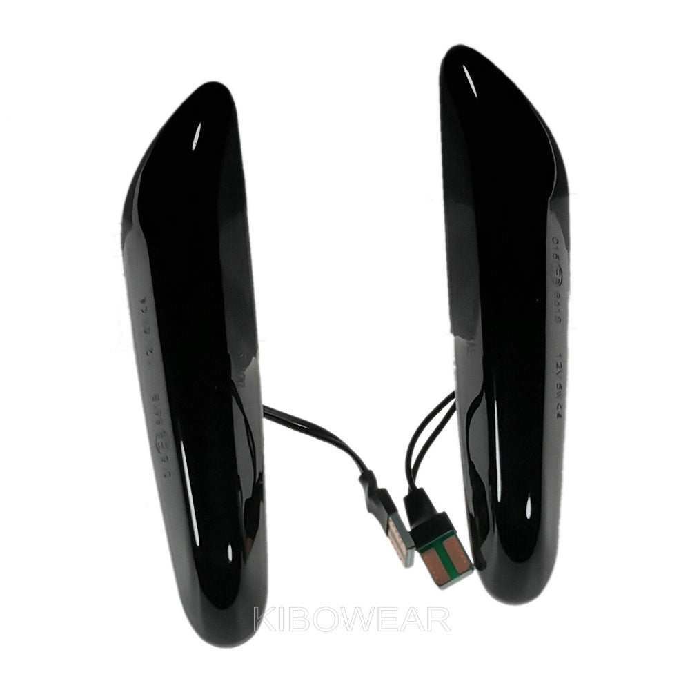 Frecce Laterali Dinamiche Nere Fume' Led Bmw E60 E61 E46 E66 E84 E83 E90 E91 63137253326 63137253325 BM2570117 BM2571117
