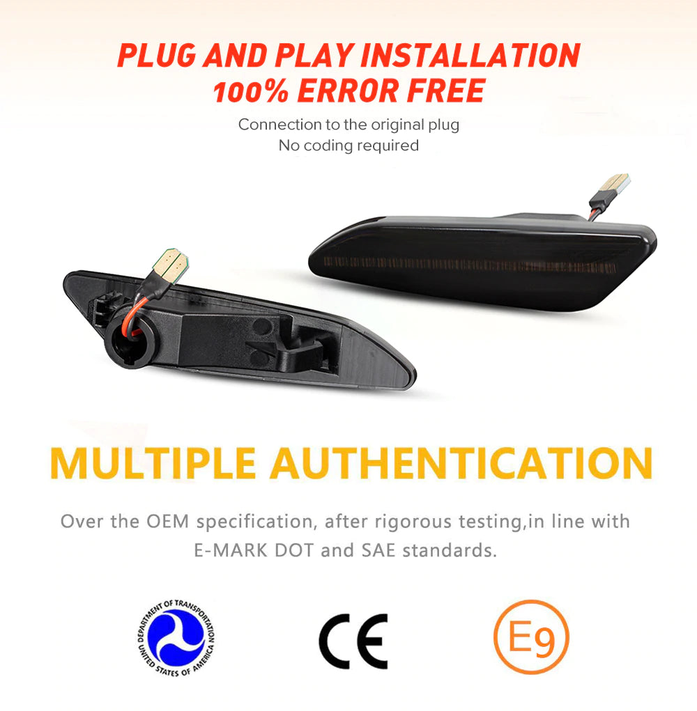 Frecce Direzionali Dinamiche Alfa Romeo 147 156 Fiat Tipo Lancia Delta Ypsilon 60686517 60686516 60620141 60620142