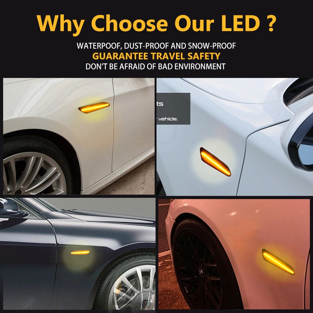 Frecce Direzionali Dinamiche Alfa Romeo 147 156 Fiat Tipo Lancia Delta Ypsilon 60686517 60686516 60620141 60620142