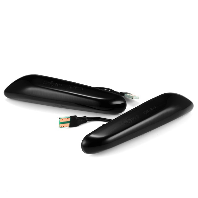 Frecce Laterali Dinamiche Nere Fume' Led Bmw E60 E61 E46 E66 E84 E83 E90 E91 63137253326 63137253325 BM2570117 BM2571117