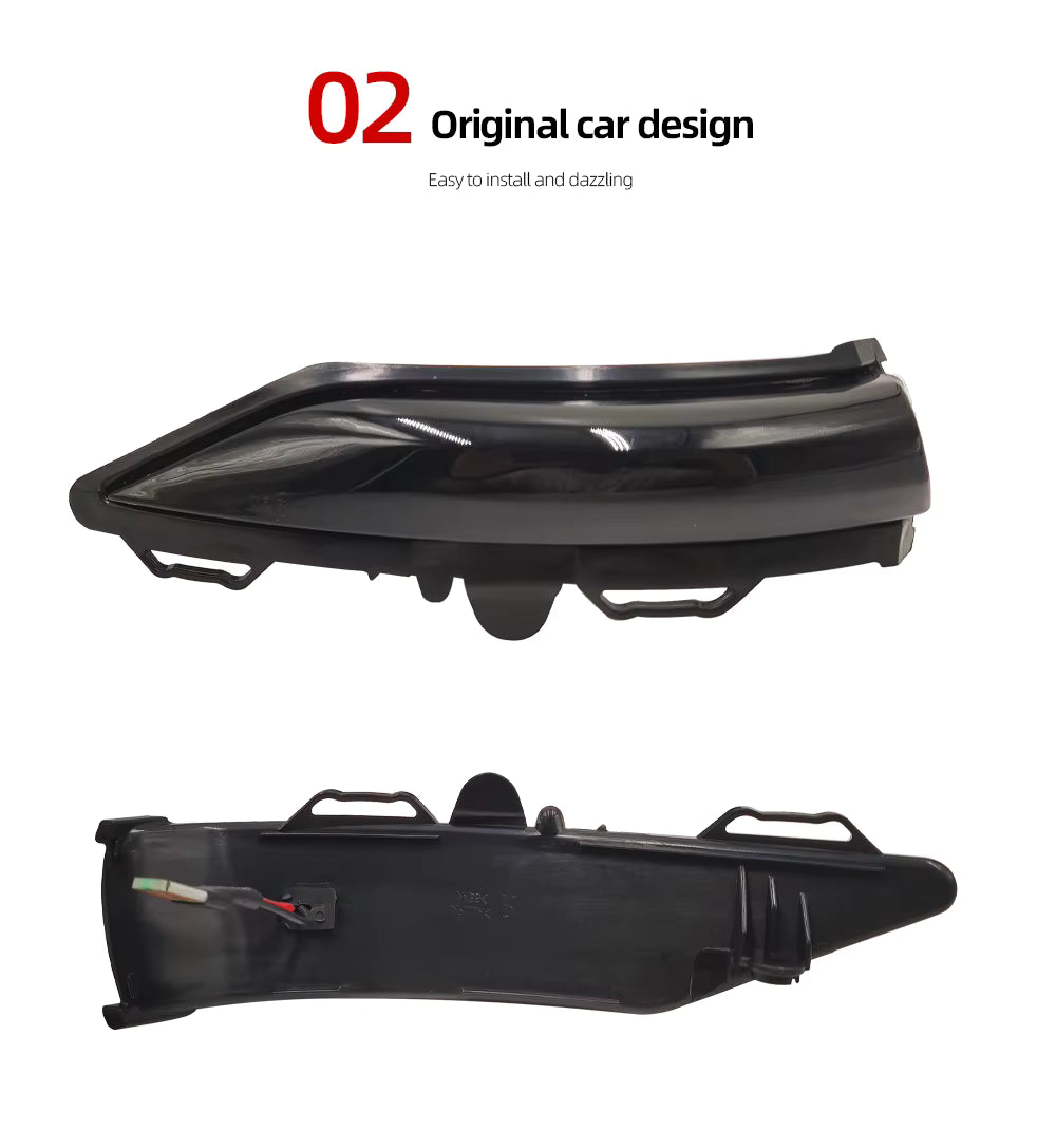 Indicatori frecce led dinamiche Ford fiesta mk8 puma st line specchietto